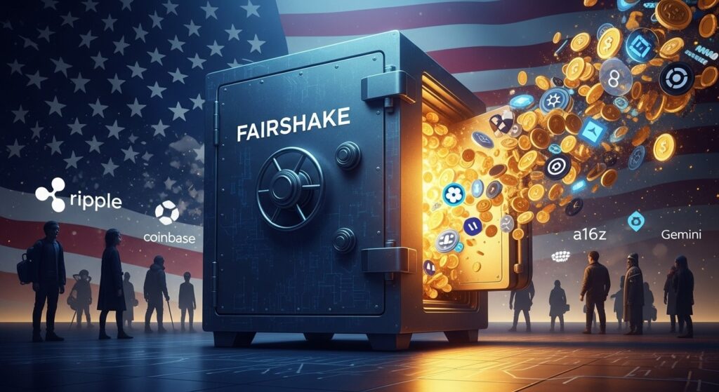 InfoCryptofr   Fairshake  193M$ pour la Crypto en 2026