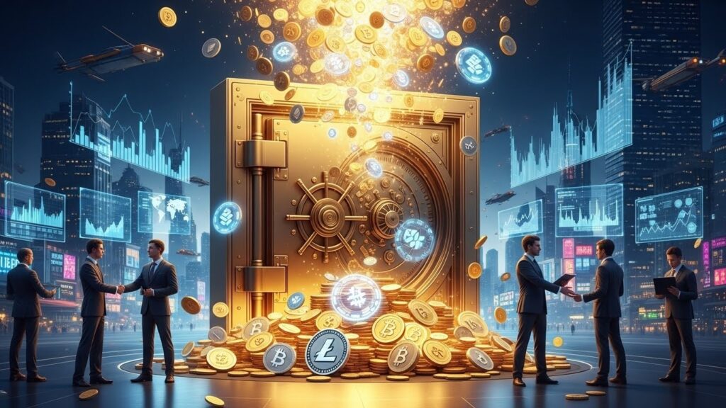 InfoCryptofr   Financements Crypto 2025  Record à 103 Milliards