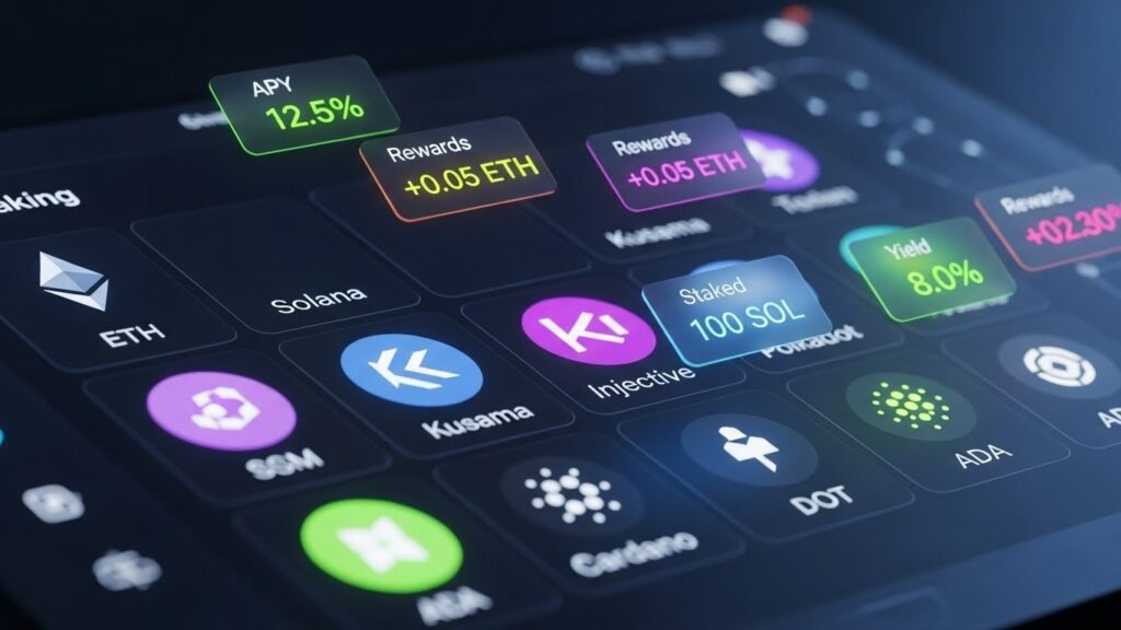 InfoCryptofr   Finst Ajoute 8 Nouvelles Cryptos au Staking