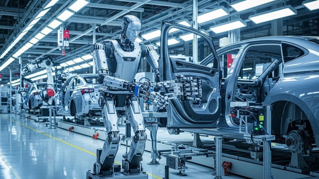 InfoCryptofr   Gemini de Google Pilote les Robots Atlas dans les Usines Hyundai