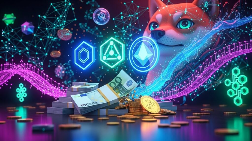 InfoCryptofr   Grok IA Choisit 3 Crypto x1000 avec 1000€