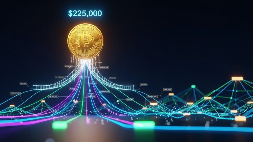 InfoCryptofr   Grok Prédit Bitcoin à 225 000 $ en 2026