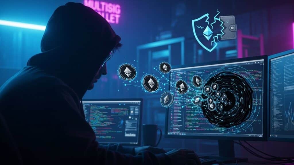 InfoCryptofr   Hack Multisig Ethereum  27M$ Blanchis