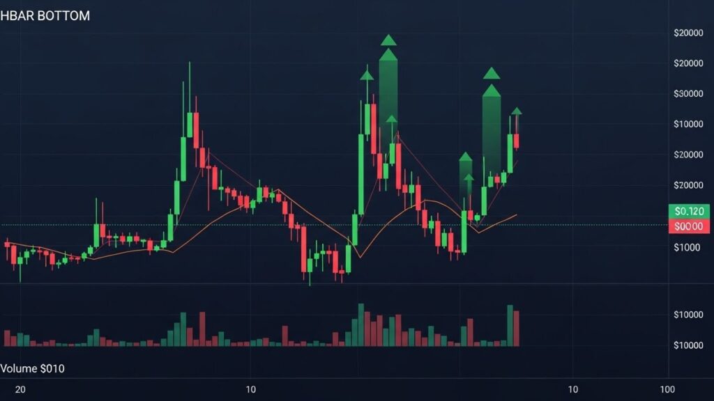 HBAR Forme un Double Bottom à 0,10$ - InfoCrypto.fr InfoCryptofr HBAR Forme un Double Bottom à 010$