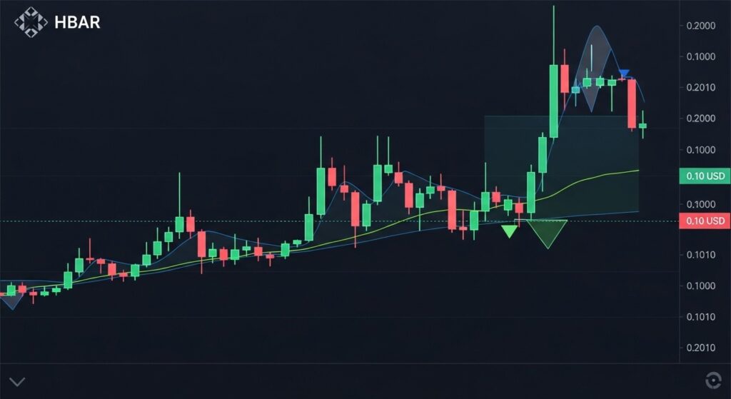 InfoCryptofr   HBAR Prix  Accumulation Vers 014 $ 