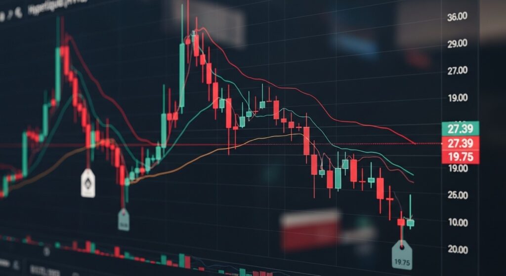 InfoCryptofr   Hyperliquid Prix  Objectif Baissier à 1975 $