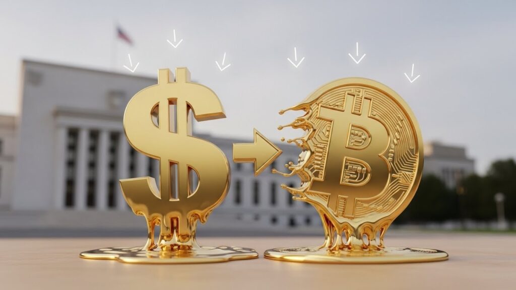 InfoCryptofr   Inflation US Stable à 27  Impact Fed  Bitcoin