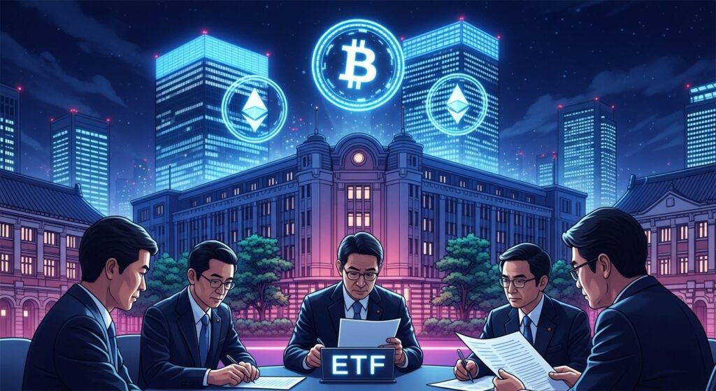 InfoCryptofr   Japon Approuve les ETF Crypto Spot dici 2028