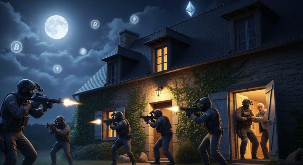 InfoCryptofr   Kidnapping en Isère pour Rançon Crypto