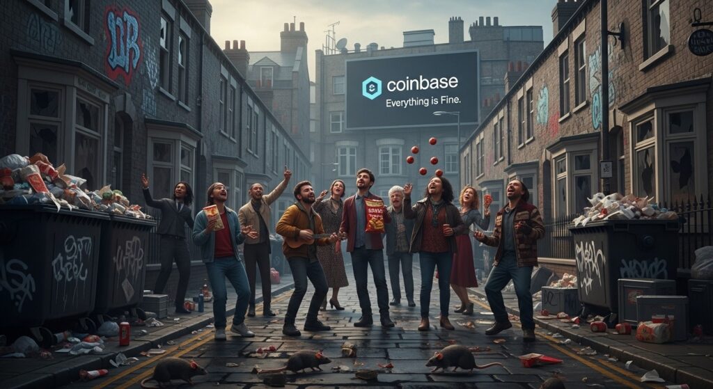 InfoCryptofr   LAutorité Britannique Bannit la Pub Coinbase