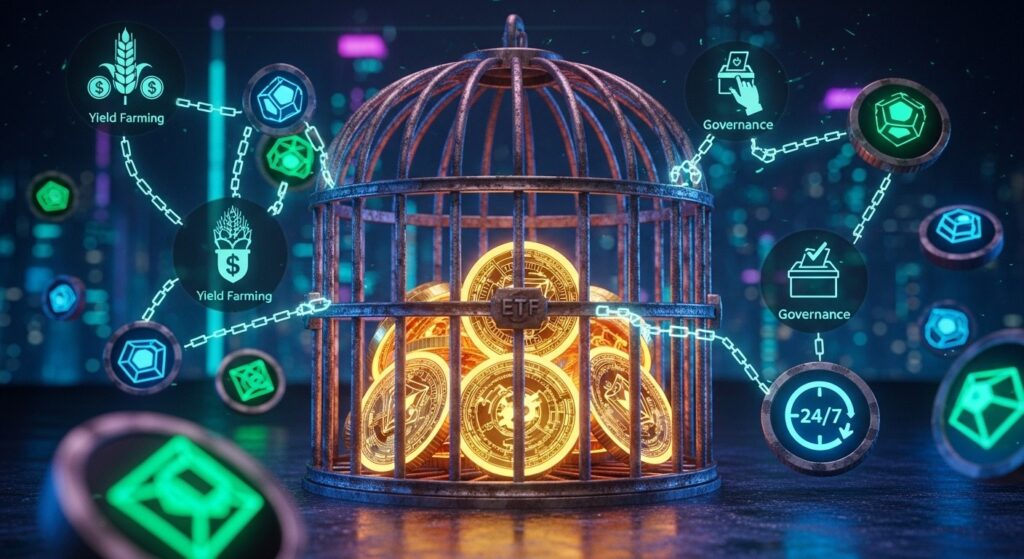 InfoCryptofr   Le Vrai Problème Caché des ETF Crypto