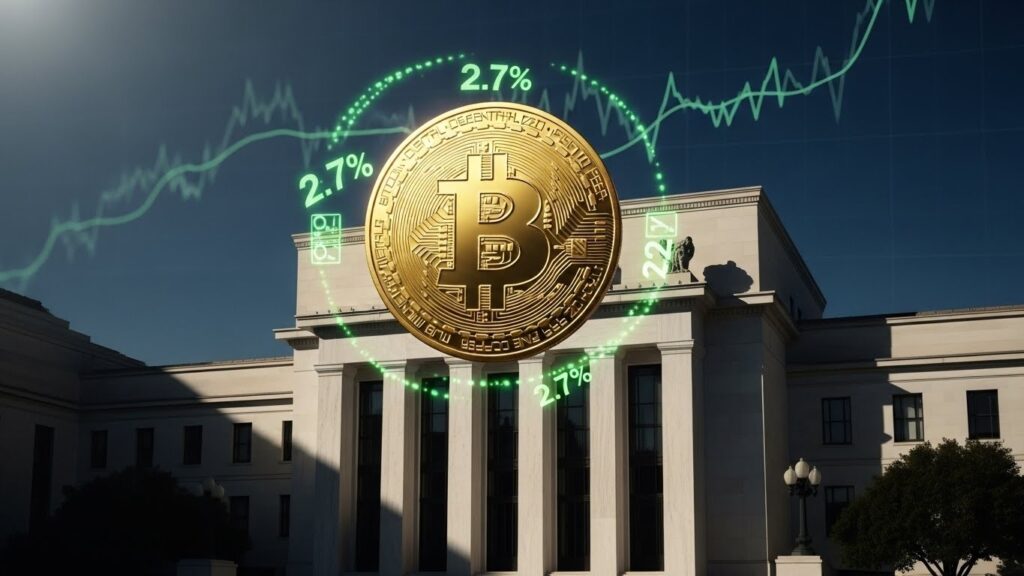InfoCryptofr   Linflation US à 27  Impact Fed et Bitcoin