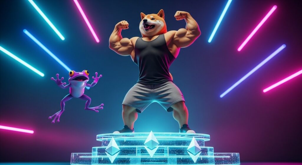 InfoCryptofr   Memecoins Ethereum  La Hype Arrive 