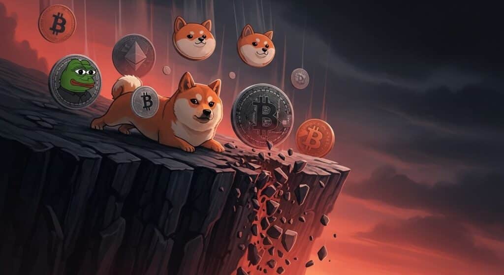 InfoCryptofr   Memecoins  Vers un Nouveau Plongeon en 2026 