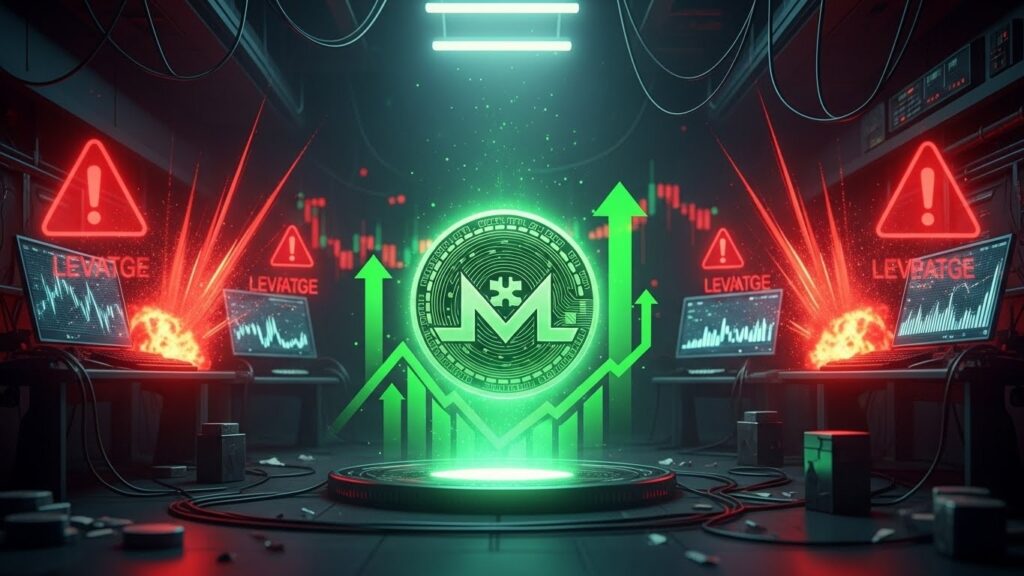 InfoCryptofr   Monero  Tendance Haussière Menacée par lEffet Levier