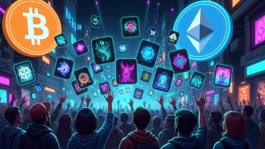 InfoCryptofr   NFT  Acheteurs +121 malgré 615M$ de ventes