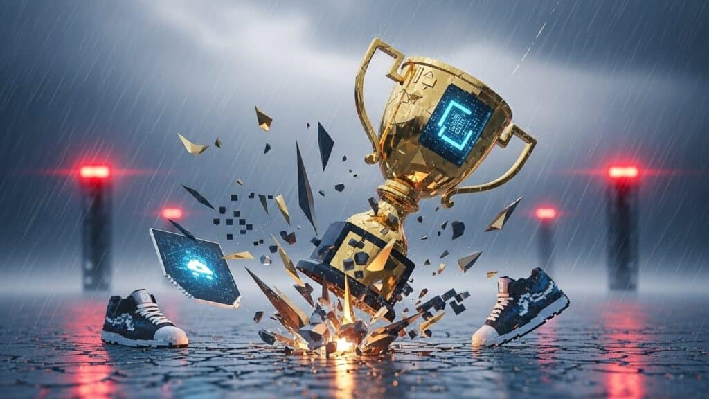 InfoCryptofr   NFT en Chute Libre  Nike et NFT Paris Abandonnent