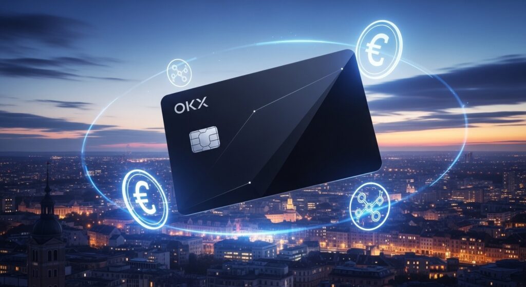 OKX Lance sa Carte pour Paiements Quotidiens en Europe - InfoCrypto.fr InfoCryptofr OKX Lance sa Carte pour Paiements Quotidiens en Europe