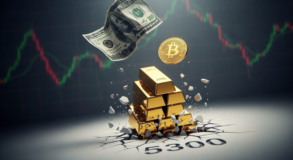 InfoCryptofr   Or Explose Dollar Chute Bitcoin Hésite en 2026