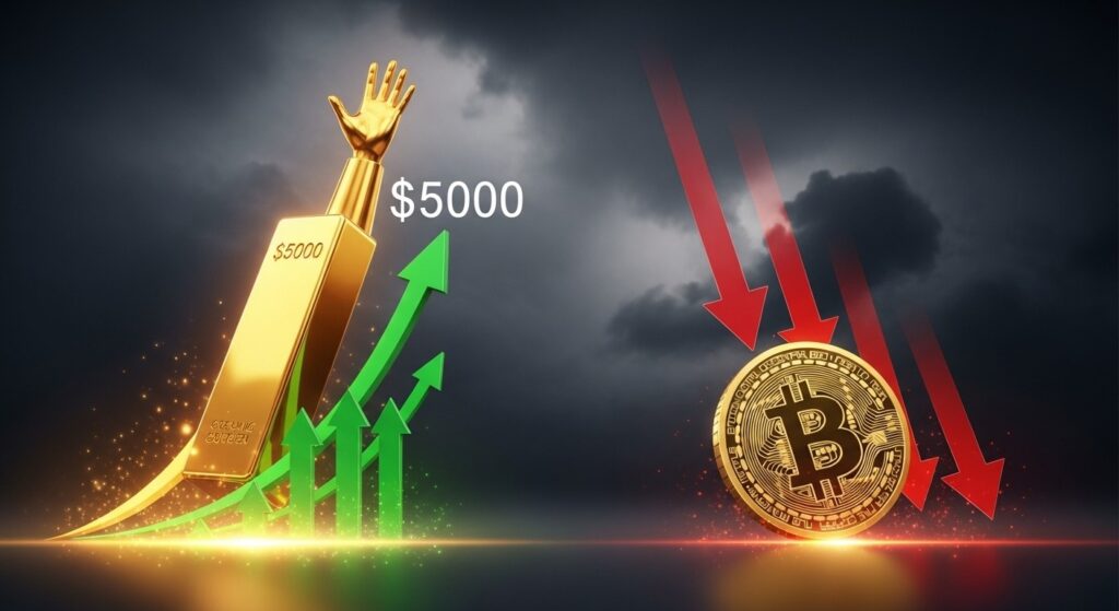 InfoCryptofr   Or vs Bitcoin  Pourquoi lor surpasse BTC en 2026