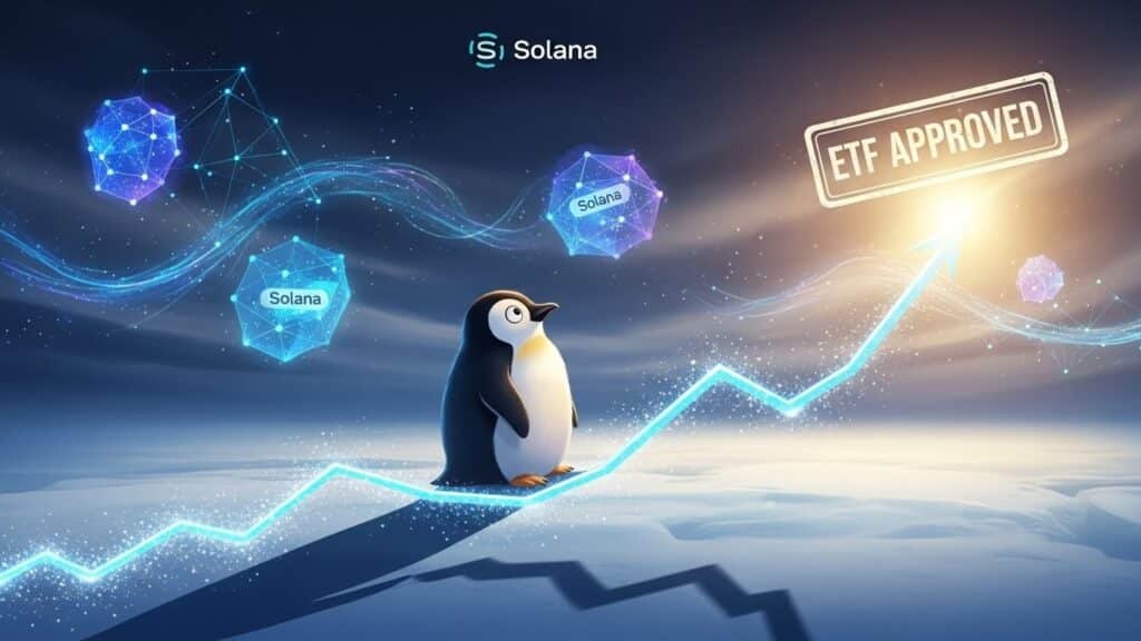 InfoCryptofr   PENGU Teste la Trendline Baissière