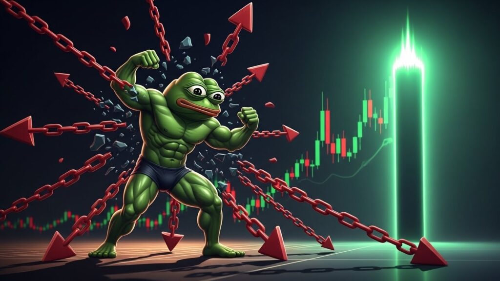 InfoCryptofr   PEPE Coin  Inversement Haussier et Signal Puissant