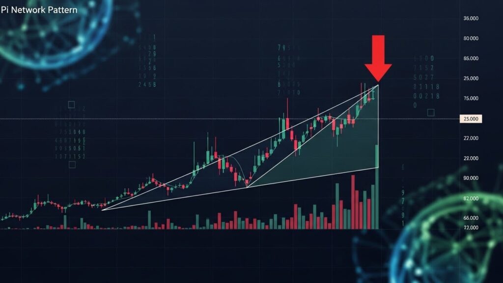 InfoCryptofr   Pi Network  Alerte sur un Pattern Baissier