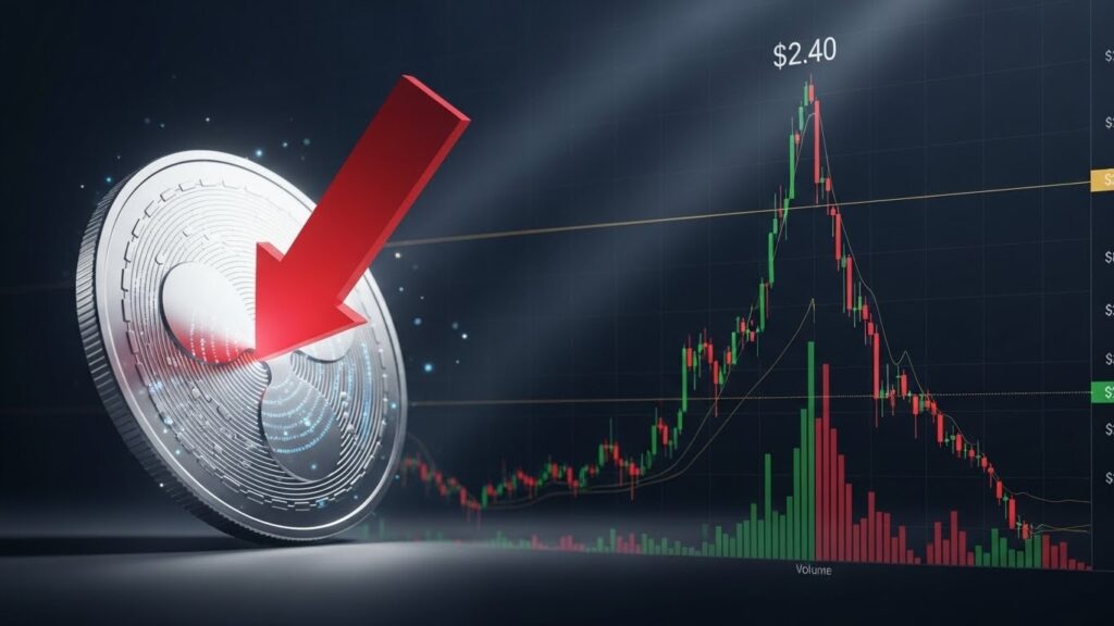 InfoCryptofr   Pourquoi le Prix XRP Chute Après les 240$