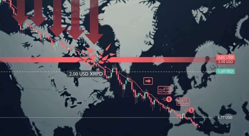 InfoCryptofr   Pourquoi le prix XRP risque de chuter vers les bas de décembre 