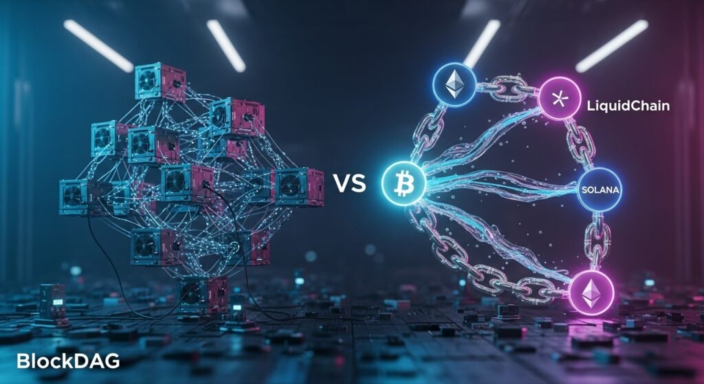 InfoCryptofr   Prévente Crypto 2026  LiquidChain Devance BlockDAG