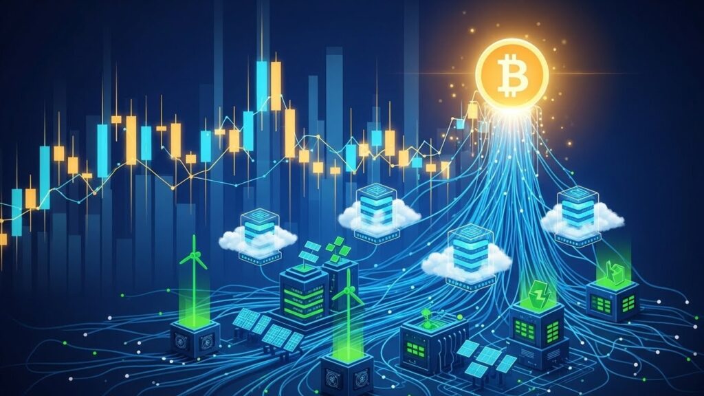 Rebond Crypto : Mining Cloud Explose en 2026 - InfoCrypto.fr InfoCryptofr Rebond Crypto Mining Cloud Explose en 2026
