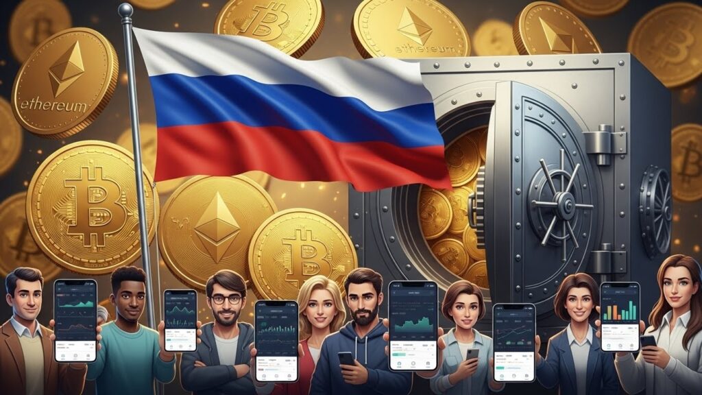 InfoCryptofr   Russie Ouvre Crypto aux Petits Investisseurs