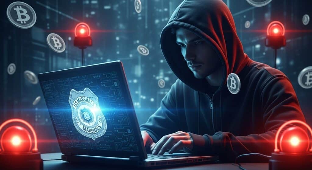 Scandale Crypto USA : Fils de Prestataire US Marshals Accusé de Vol de 40M$ - InfoCrypto.fr InfoCryptofr Scandale Crypto USA Fils de Prestataire US Marshals Accusé de Vol de 40M$