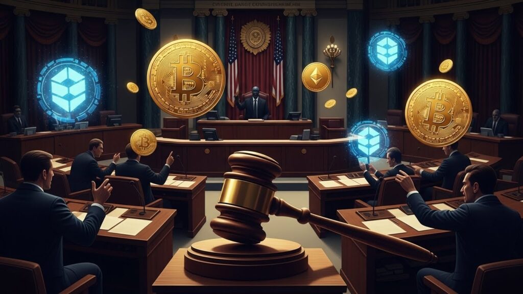 InfoCryptofr   Sénat Crypto  Épreuve Décisive Après Retrait Coinbase