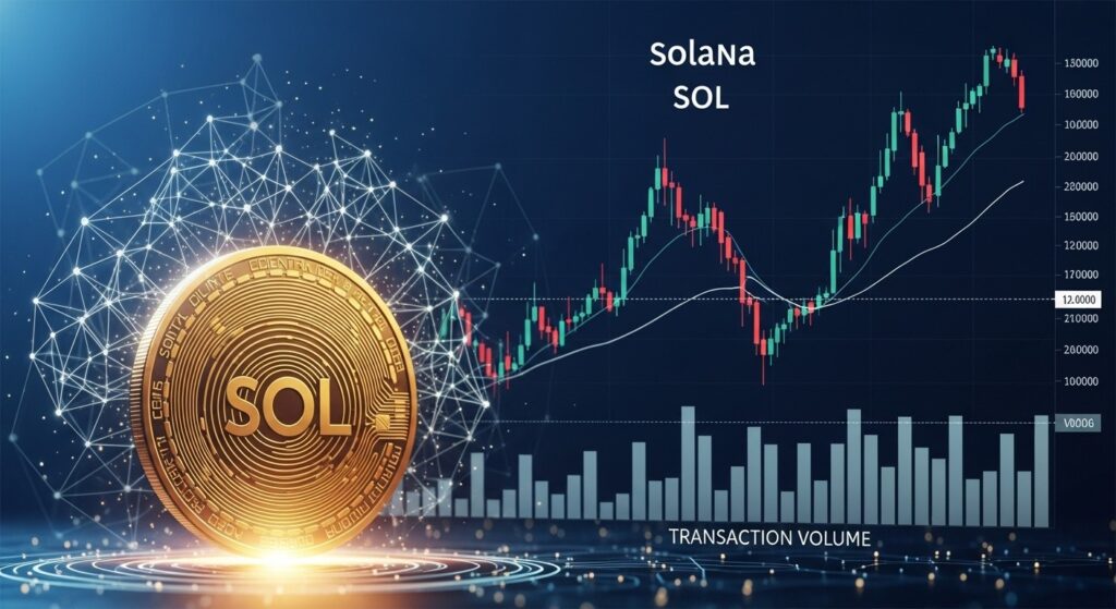 InfoCryptofr   Solana Forme un Pattern Haussier Rare