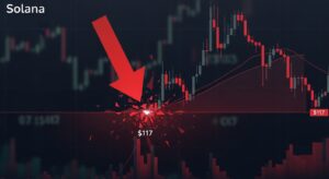 InfoCryptofr   Solana Prix Menacé Sous les 117 $