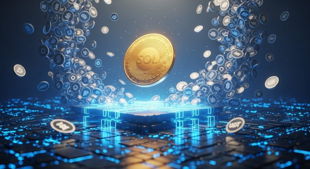 Solana Rebond Possible : 1,3 Md$ Stablecoins Entrent - InfoCrypto.fr InfoCryptofr Solana Rebond Possible 13 Md$ Stablecoins Entrent