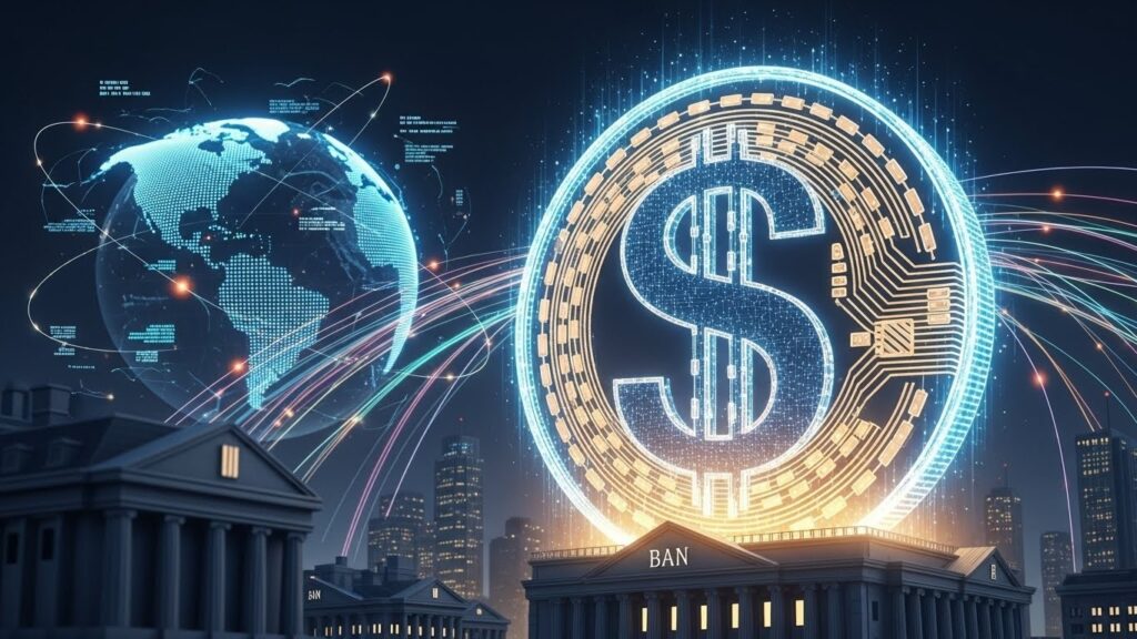 InfoCryptofr   Stablecoins  Record de 33 000 Md$ en 2025