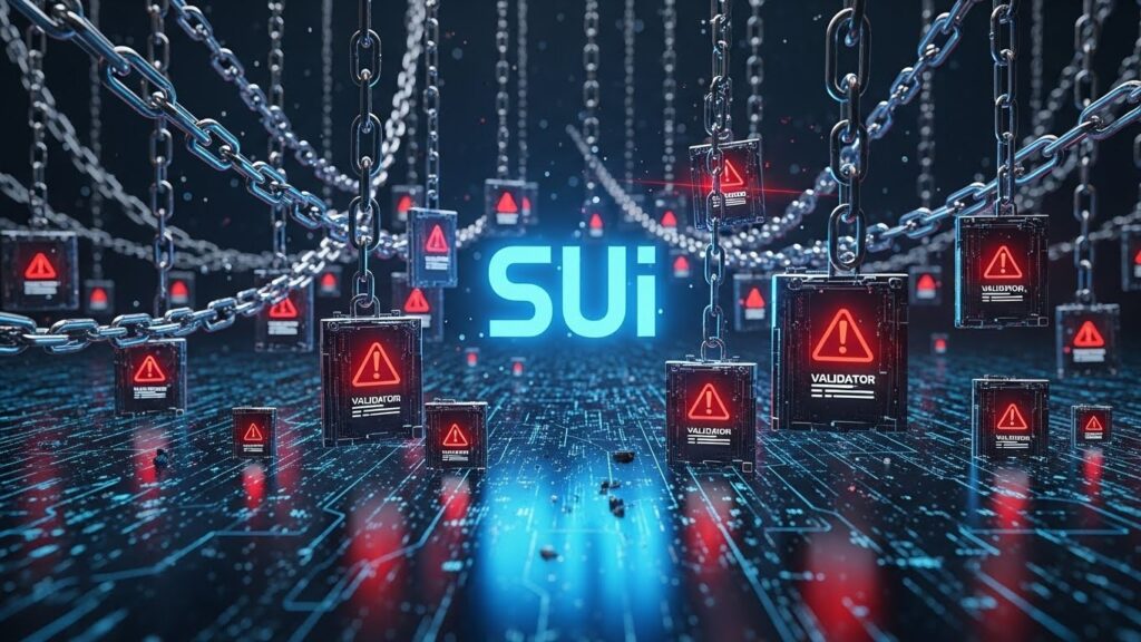 InfoCryptofr   Sui  Panne de 6 Heures Due à un Bug de Consensus