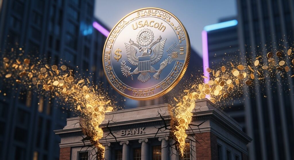 InfoCryptofr   Tether Lance USA₮  Risque pour les Dépôts Bancaires US 