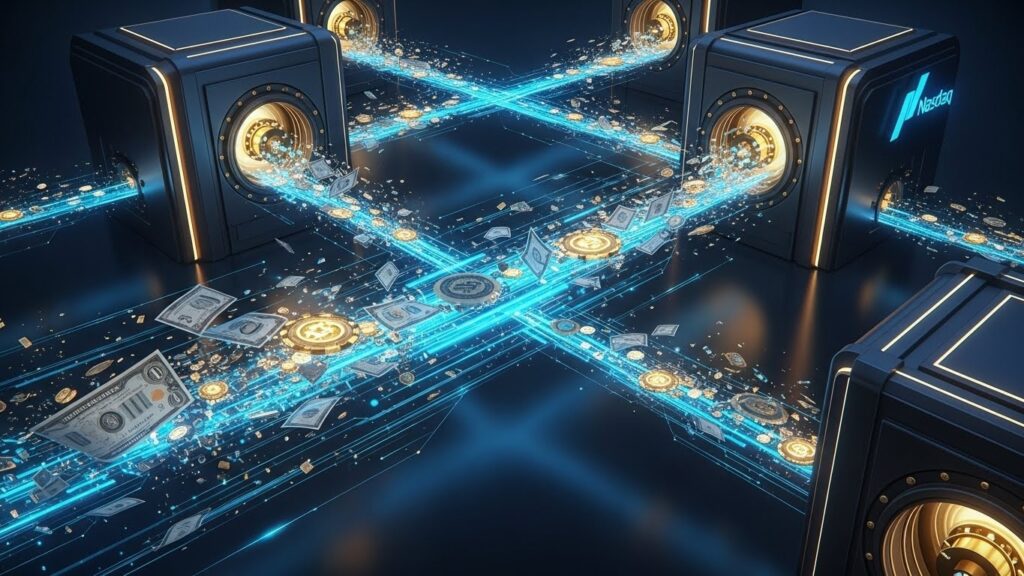 Tokenisation des Actions : Nasdaq Mise sur le Collateral - InfoCrypto.fr InfoCryptofr Tokenisation des Actions Nasdaq Mise sur le Collateral