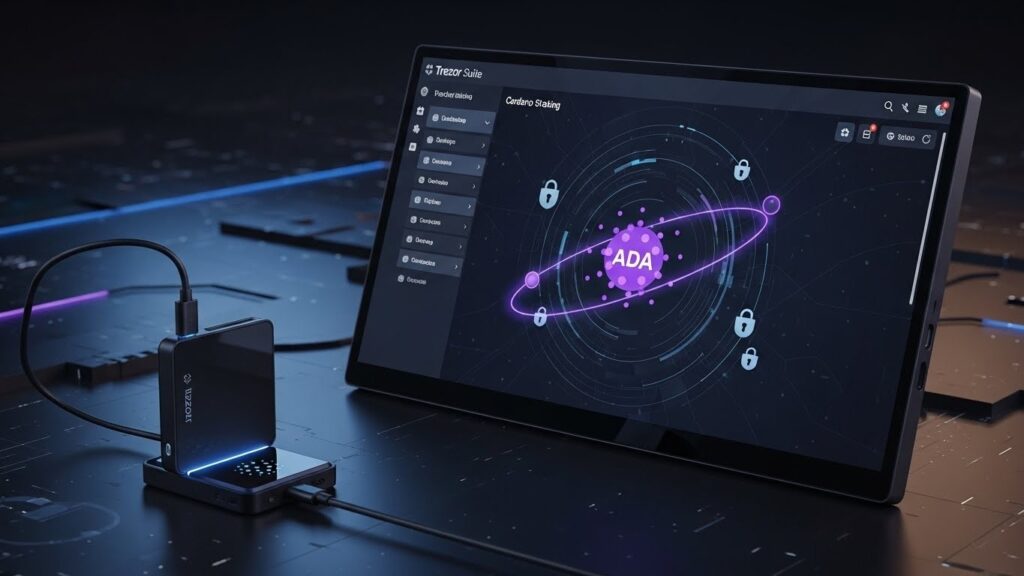 Trezor et Everstake : Staking ADA Zéro Frais - InfoCrypto.fr InfoCryptofr Trezor et Everstake Staking ADA Zéro Frais