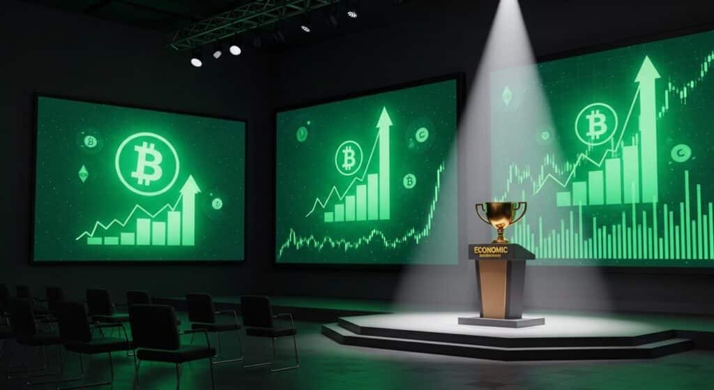 InfoCryptofr   Trump Annule les Droits de Douane Bitcoin Rebondit Fort