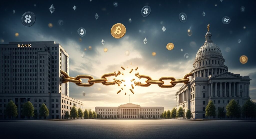 Trump contre JPMorgan : 5 milliards de dollars en jeu - InfoCrypto.fr InfoCryptofr Trump contre JPMorgan 5 milliards de dollars en jeu