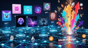 InfoCryptofr   Ventes NFT Explosent de 102 à 1225 M$