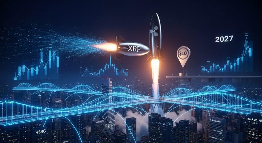 InfoCryptofr   XRP à 10 Dollars en 2027  Scénario Réaliste 