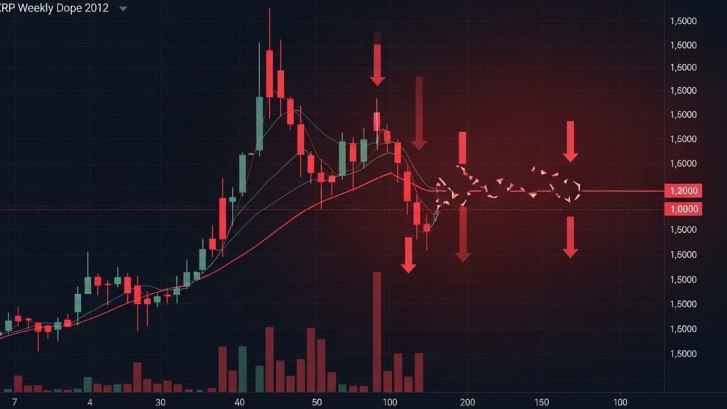 InfoCryptofr   XRP en Danger  Risque de Crash Imminent