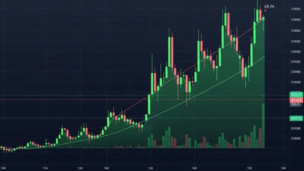 InfoCryptofr   XRP Rebondit Fortement  Momentum Haussier 