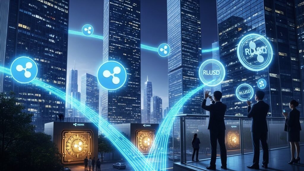 InfoCryptofr   XRP vise ladoption institutionnelle massive