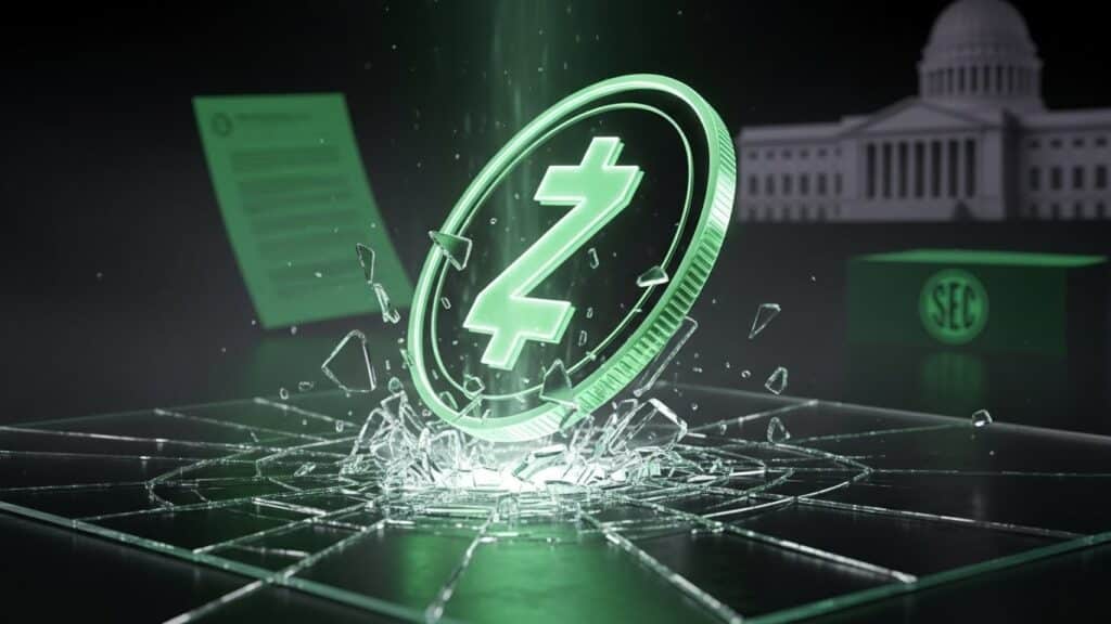 InfoCryptofr   Zcash Chute Malgré Victoire Réglementaire SEC